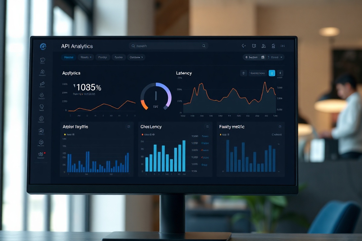 FluxGate performance dashboard showing latency and throughput metrics